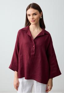 Блуза Jimmy Key RELAXED CUT THREE QUARTER SLEEVE, Burgundy/Bordeaux