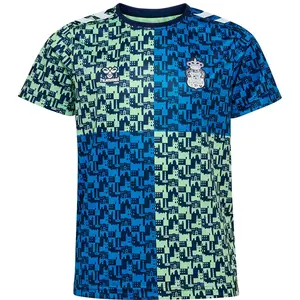 Футболка с коротким рукавом Hummel UD Las Palmas 24/25 pre match junior, разноцветный