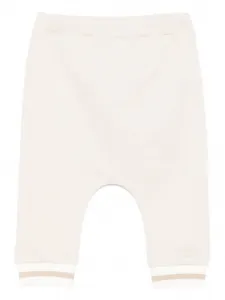 Спортивные брюки с ребристыми манжетами FENDI KIDS