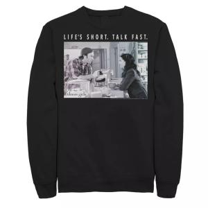 Мужской свитшот Gilmore Girls Luke And Lorelai Life's Short Talk Fast Licensed Character