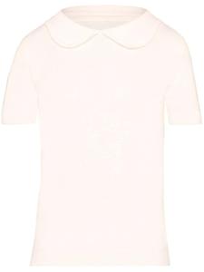 Maison Margiela топ из смеси шерсти и кашемира, розовый