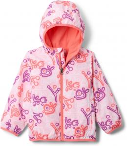 Columbia Unisex Baby Mini Pixel Grabber III ветровка, Satin Pink Marker Made