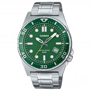 Casio Мужские часы Standard Series Green MTD-135D-3AV