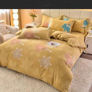 Belle Комплект постельного белья, 4 предмета, 100% хлопок, для кровати 2.0 м, пододеяльник 200x230 см