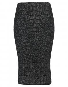 Юбка миди Alaïa, темно-синий