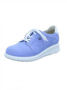 Finn Comfort Туфли на шнуровке синего цвета