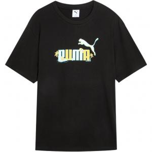 PUMA Графическая футболка Unisex Black 01