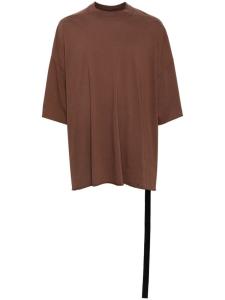 Rick Owens DRKSHDW футболка Tommy, коричневый