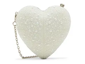Сумка через плечо Betsey Johnson Stole My Heart, белая