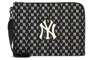 Сумка-клатч Monogram Collection из полиэстера унисекс черная MLB