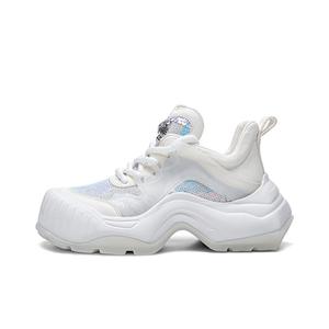 Ed Hardy ACC Амортизирующие противоскользящие износостойкие низкие массивные кроссовки унисекс Ivory White, цвет Ivory White