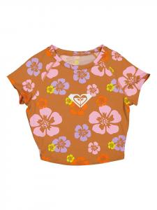 Roxy Оранжевая футболка для плавания