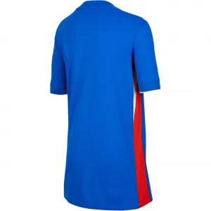 Детская футболка с круглым вырезом Moderate Nike, diamond синий/pepper красный/белый