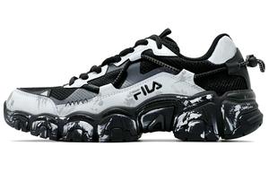 FILA Кроссовки Casual низкие Unisex Fluid V2 Cat Paw устойчивые к истиранию Black White Gray