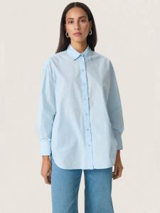 Джени поплин рубашка Soaked In Luxury, Blue