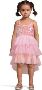 Платье Lola and The Boys Rose Magic Paillette Dress, розовый