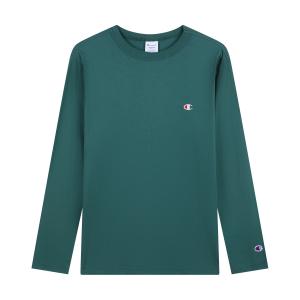 Лонгслив US Version Unisex Champion, темно-зеленый