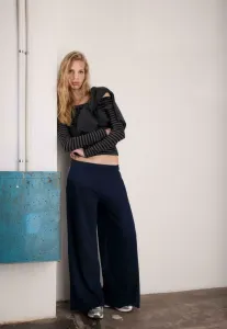 Топ с длинными рукавами Stradivarius, Mottled Dark Grey