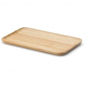 Стол прямоугольный, из гевеи 22x13x1,2 см прямоугольный, из гевеи 22x13x1,2 см Continenta, Holzfarben