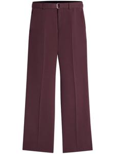 Lanvin брюки с поясом, красный