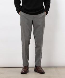 Классические брюки: зауженные брюки из эластичной саржи с двусторонней начесом Comme Ca Ism, цвет Gray