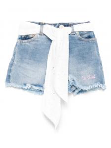 Джинсовые шорты MC2 Saint Barth Kids, синий