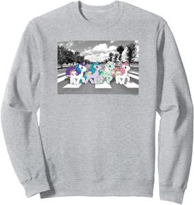 Ретро-толстовка My Little Pony Original Ponies Crossing Snapshot, серая