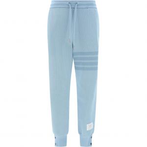 Брюки с завязками 4 бар THOM BROWNE, синий