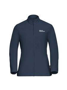Флисовая куртка синего цвета Jack Wolfskin