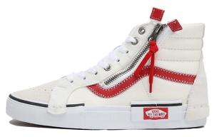 Кроссовки Vans SK8-HI Reissue Cap Beige/Red