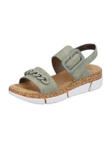 Сандалии rieker, зеленый