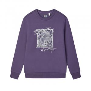 FILA Свитшот мужской Dark Night темно-фиолетовый