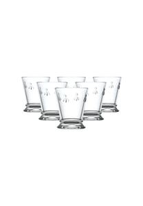 Набор прозрачных стаканов La Rochère Biene Abeille, 185 мл, 6 штук
