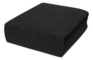 Best for You Черная махровая простыня на резинке, разные размеры 200x220 4myBaby GmbH