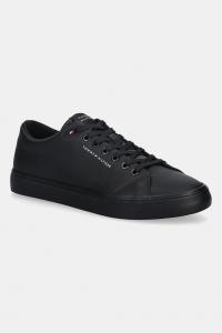 Кроссовки TH HI VULC CORE LOW LTH II ESS Tommy Hilfiger, черный
