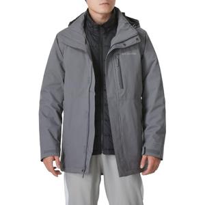 Курка ветрозащитная утепленная водостойкая легкая Omni-Heat мужская серая Columbia