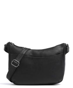 Сумка на плечо Cow Wax Pull Up Henderson из мелкозернистой кожи The Chesterfield Brand, черный