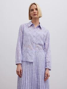 Блузка фиолетового цвета BGN