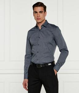 Рубашка мужская Hugo хлопковая, черный