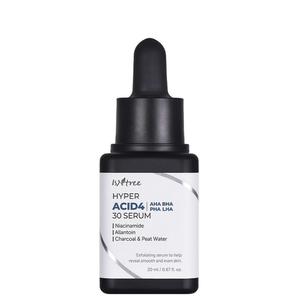 Скраб для лица hyper acid4 aha bha pha lha 30 serum Isntree, объем 20 мл