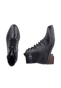 Ботильоны на шнуровке Rieker, черный