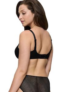 Бюстгальтер на косточках черного цвета Triumph