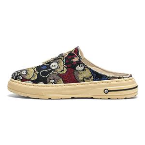 Captain illy ПВХ поливинилхлоридные износостойкие закрытые тапочки мужские черные, цвет Black