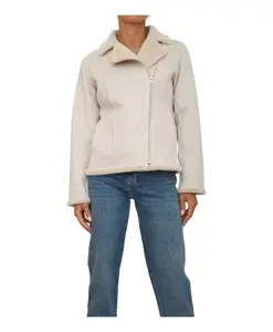 Топ из меха цвета слоновой кости Marella, белый