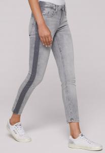 Джинсы облегающего кроя MIT SEITENSTREIFEN Soccx, серый