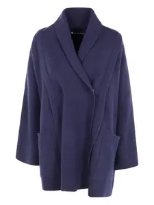 Жакет с шалевым воротником и карманами Pierantoniogaspari, синий