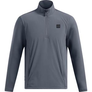 Under Armour Свитер мужской с молнией наполовину, Heavy Gray