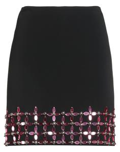 Мини-юбка David Koma, черный