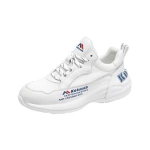 KOLUMB Амортизирующие устойчивые к истиранию дышащие кроссовки для женщин, бело-фиолетовые