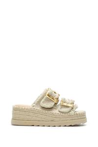 Женские босоножки Scarlett на платформе бежевого цвета Mi.Im, бежевый